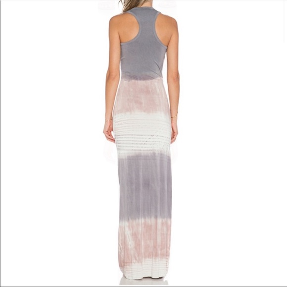 Young Fabulous & Broke maelle pink gray maxi dress - Picture 5 of 16